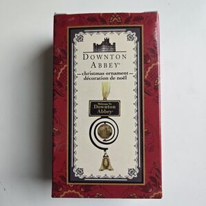 Downton Abbey Christmas Ornament Welcome to Downton Abbey Bell Kurt S Adler 2013